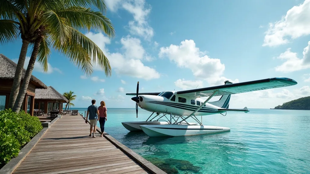 Seaplane Charter for Dive Resorts Derawan